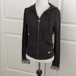 Perfect for fall rare Twisted Heart hoodie